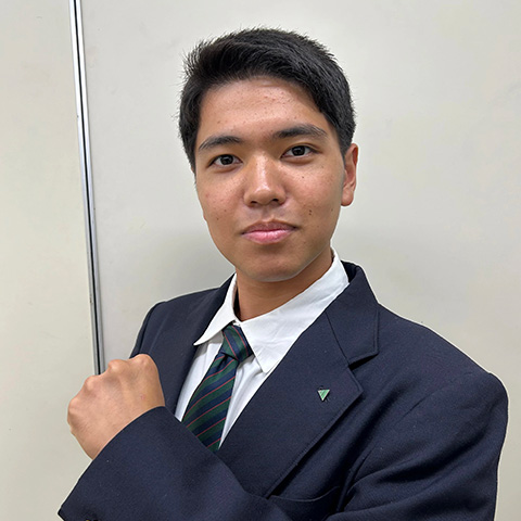 2025年度 星槎全国生徒会 会長 梅澤 宏明（星槎国際高等学校 横浜鴨居学習センター）